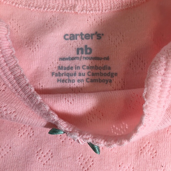 3/$20 💞Carter’s NB Long-sleeved Onesie - Picture 3 of 3